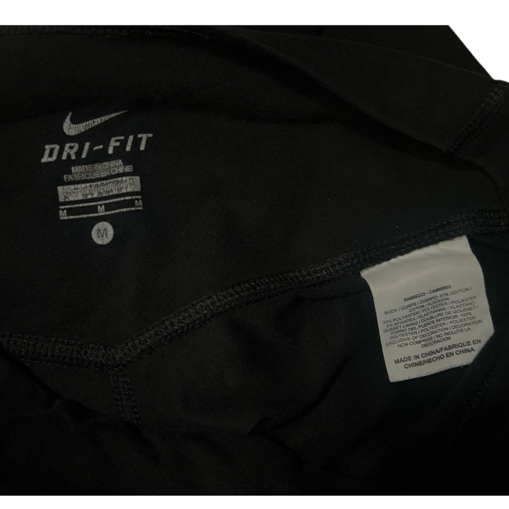 Nike Black Ankle Cropped Pants - Picture 3 of 3